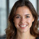 Portrait of a young woman with a radiant smile
